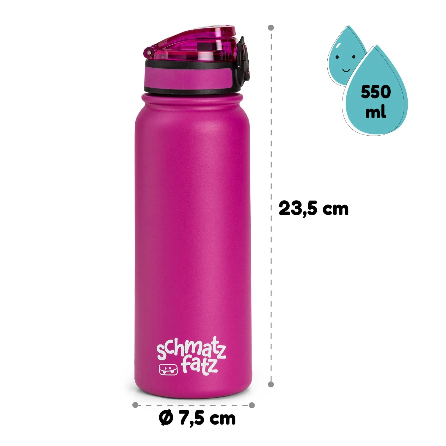 Wakaba Thermosflasche 550 Ml Edelstahl Tritan BPA-frei 10 Wakaba Thermosflasche 550 Ml Edelstahl Tritan BPA-frei - Image 8