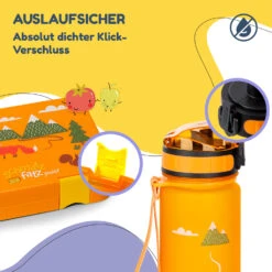 Schmatzfatz Frühstücksset Lunchbox & Trinkflasche Tritan Dicht BPA-frei -kitchentools Verkäufe 60002945 de 0003 logo