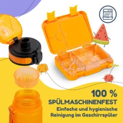 Schmatzfatz Frühstücksset Lunchbox & Trinkflasche Tritan Dicht BPA-frei -kitchentools Verkäufe 60002945 de 0005 logo