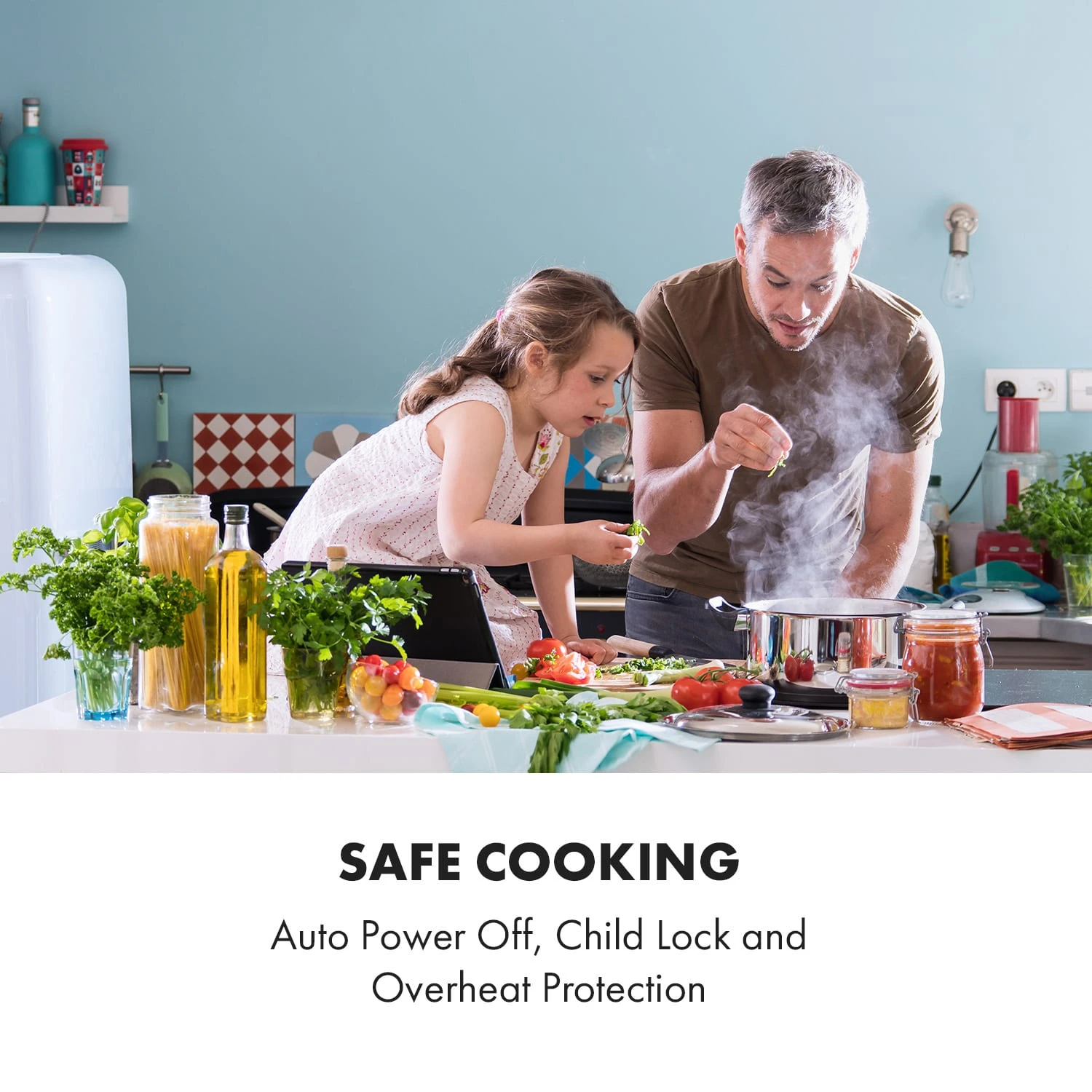 Delicatessa 60 Induktionskochfeld 4 Zonen 7000W Timer Weiß 12 Delicatessa 60 Induktionskochfeld 4 Zonen 7000W Timer Weiß - Image 10